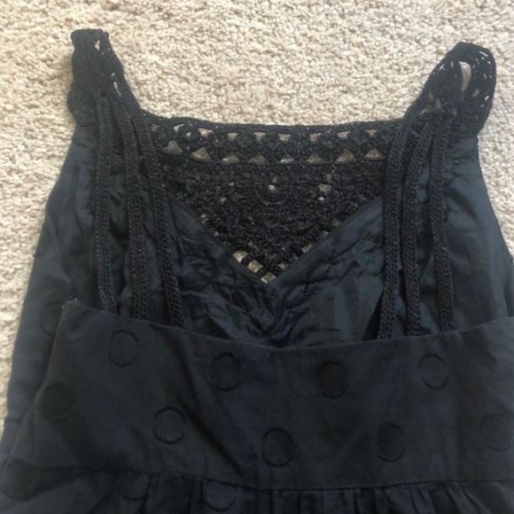 🔴CYNTHIA STEFFE Black Polka Dot Dress - Picture 2 of 6